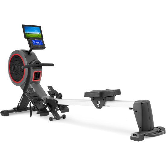 Купить Гребной тренажер  Hop-Sport HS-100AR Roam Grey + мат в Киеве - фото №1